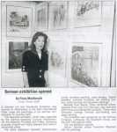 German Cultural Association holds exhibition in Kuwait Safir internation hotel in May 1995.