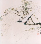 Spring
Chinese ink and colour on rice paper
49x49cm    year 1983   
P.O.A.