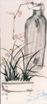 Still life and flowers
Chinese ink and colour on rice paper
34x76cm    year 1984
P.O.A.