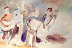 Concert in the park
Aquarelle on paper
50x70cm 1994
P.O.A.