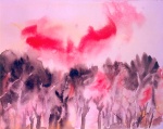 Reaching the sun
Aquarelle on paper
50x70cm 1994
P.O.A.