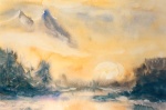 Sunset
Aquarelle on paper
50x70cm 1994
P.O.A.